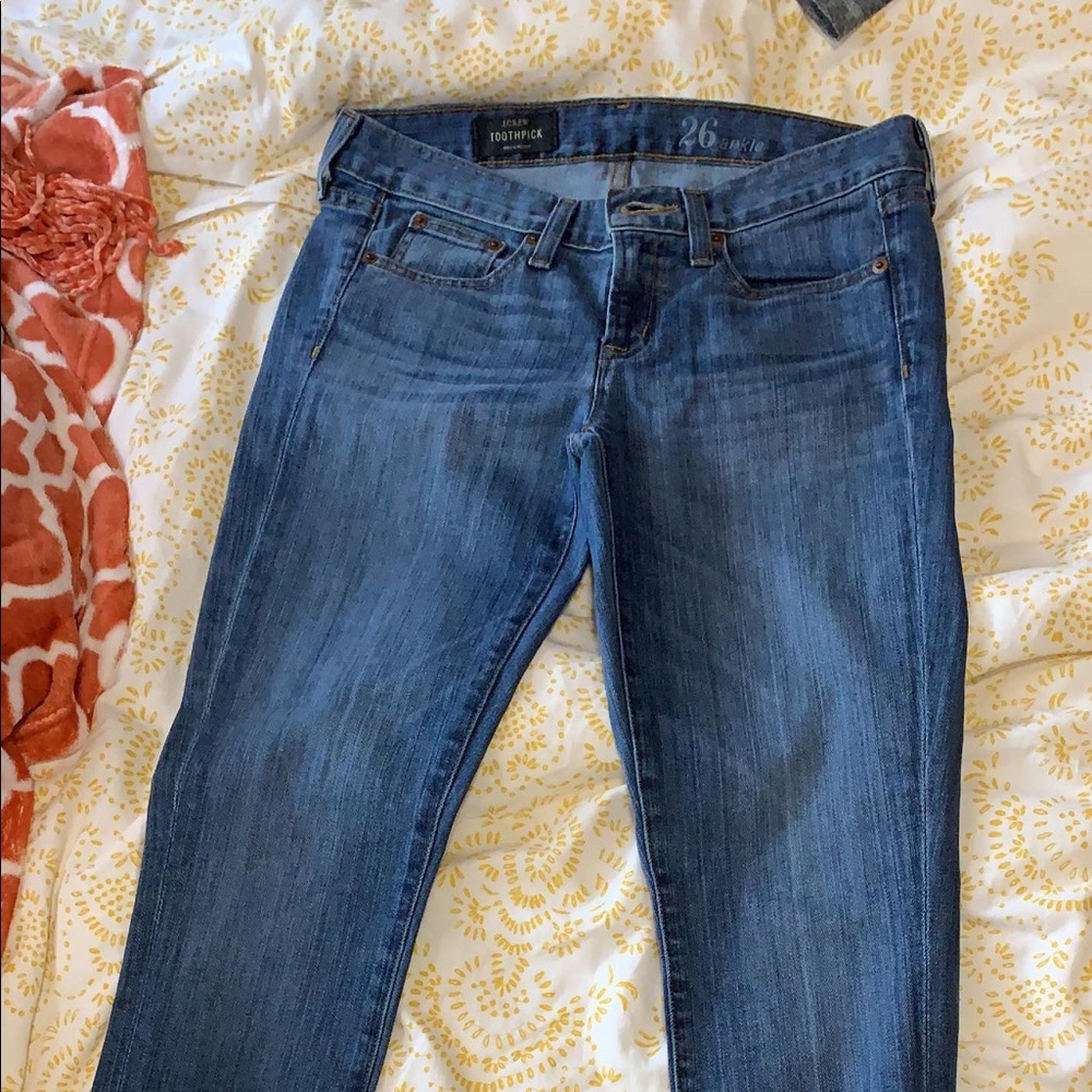 J.crew toothpick jeans